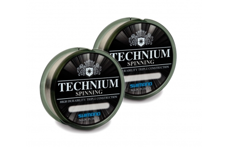 2x Shimano Technium Spinning (1x 0,35mm & 1x 0,40mm)