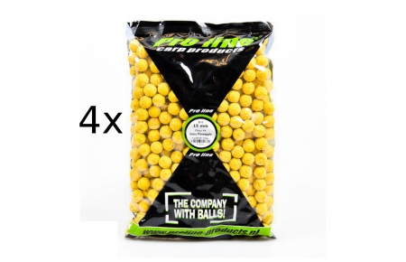 4x 2,5kg 20mm Juicy Pineapple boilies